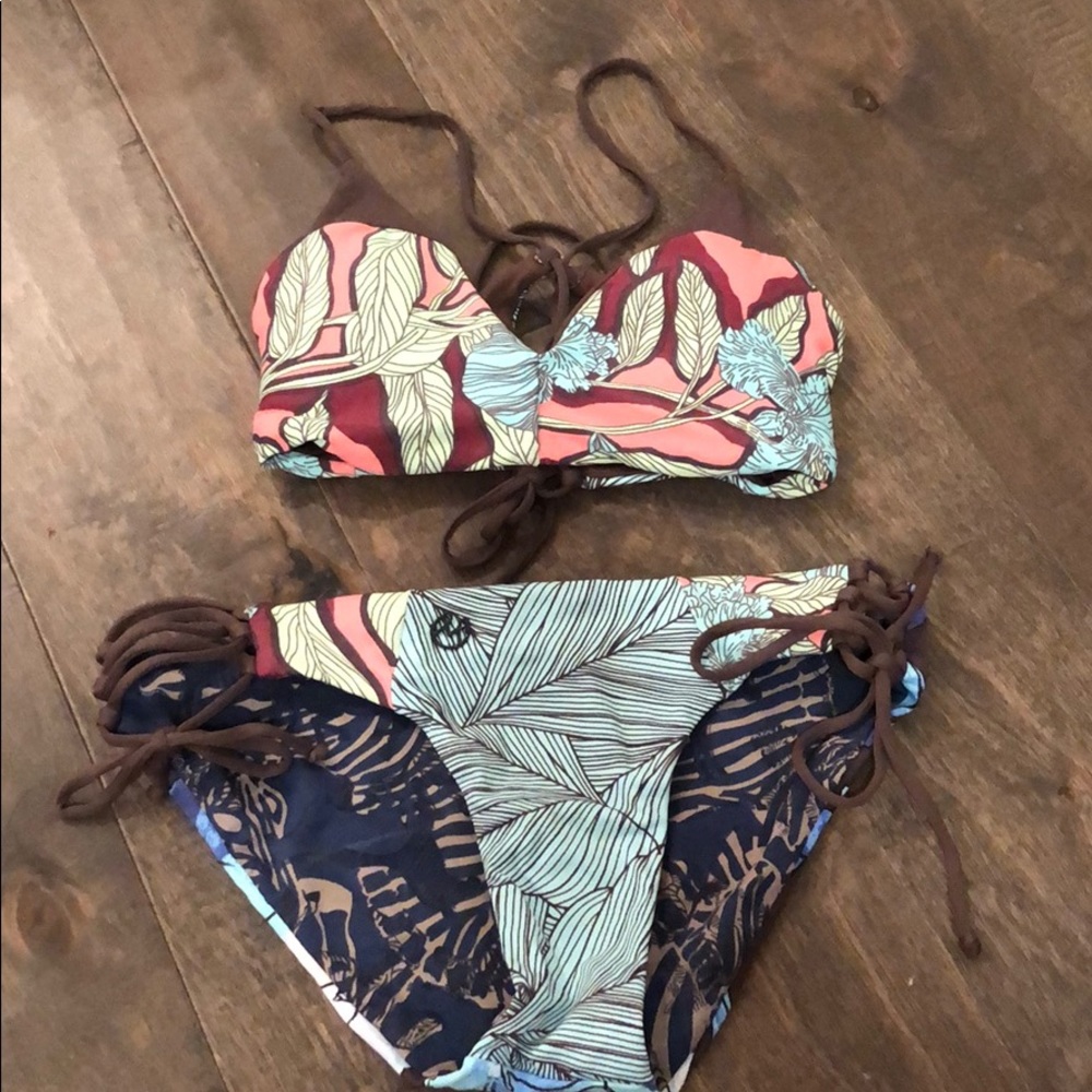 Palm print maaji bikini